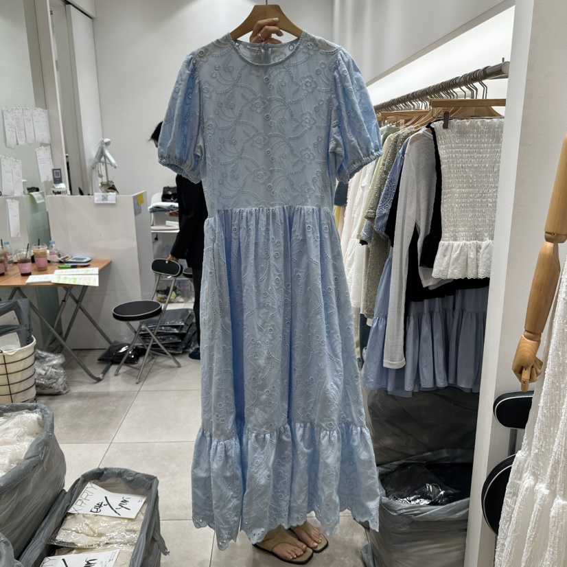 XPARTY韓國直郵㊣東大門實拍女裝新品人氣推薦25春夏連衣裙XPARTY連衣裙圖色3