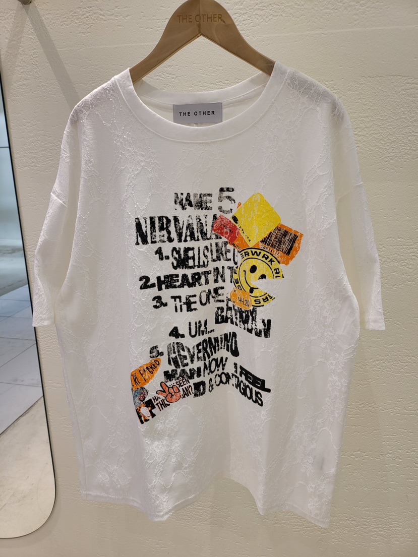 THE OTHER東大門實拍女士新款休閑真品推薦時尚人氣25春夏T恤THE OTHERT恤圖色2