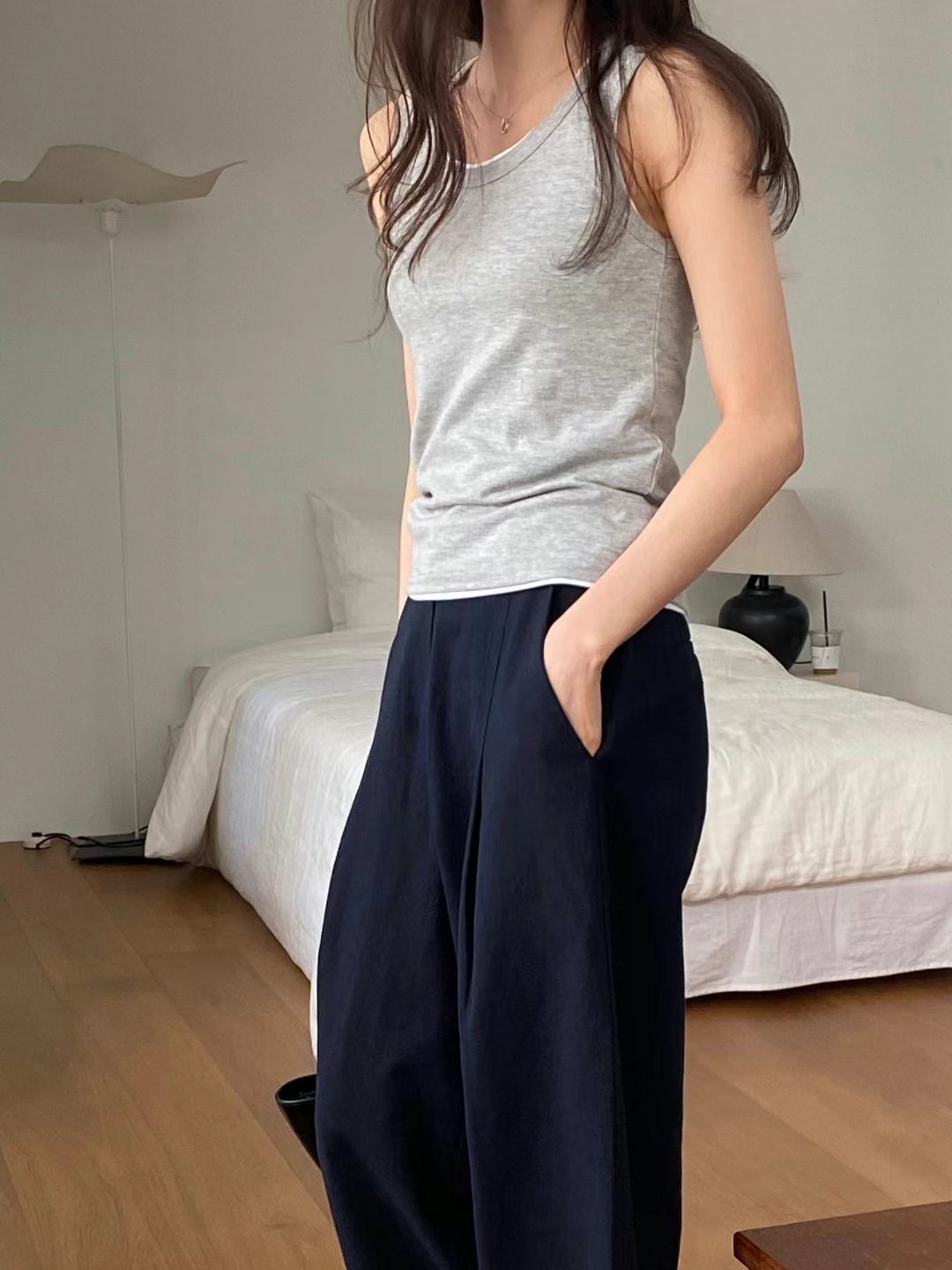 SOMETHINGELSE東大門直郵女裝新款時尚熱賣職業休閑吊帶背心SOMETHINGELSE吊帶/背心