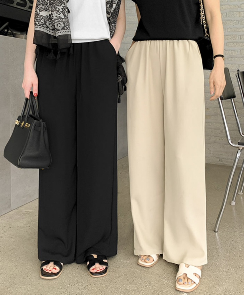I BLLE韓國代購女士新款休閑熱賣真品25春夏時尚人氣休閑褲I BLLE休閑褲