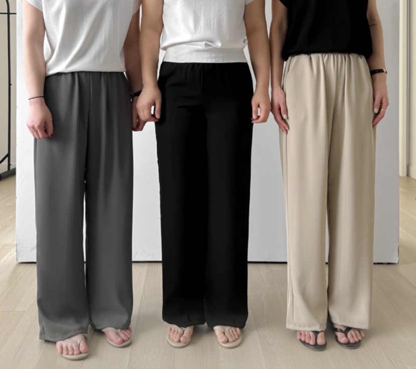 I BLLE韓國代購女士新款休閑熱賣真品25春夏時尚人氣休閑褲I BLLE休閑褲