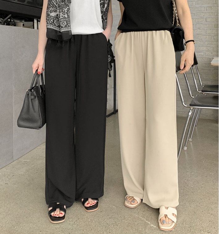 I BLLE韓國代購女士新款休閑熱賣真品25春夏時尚人氣休閑褲I BLLE休閑褲