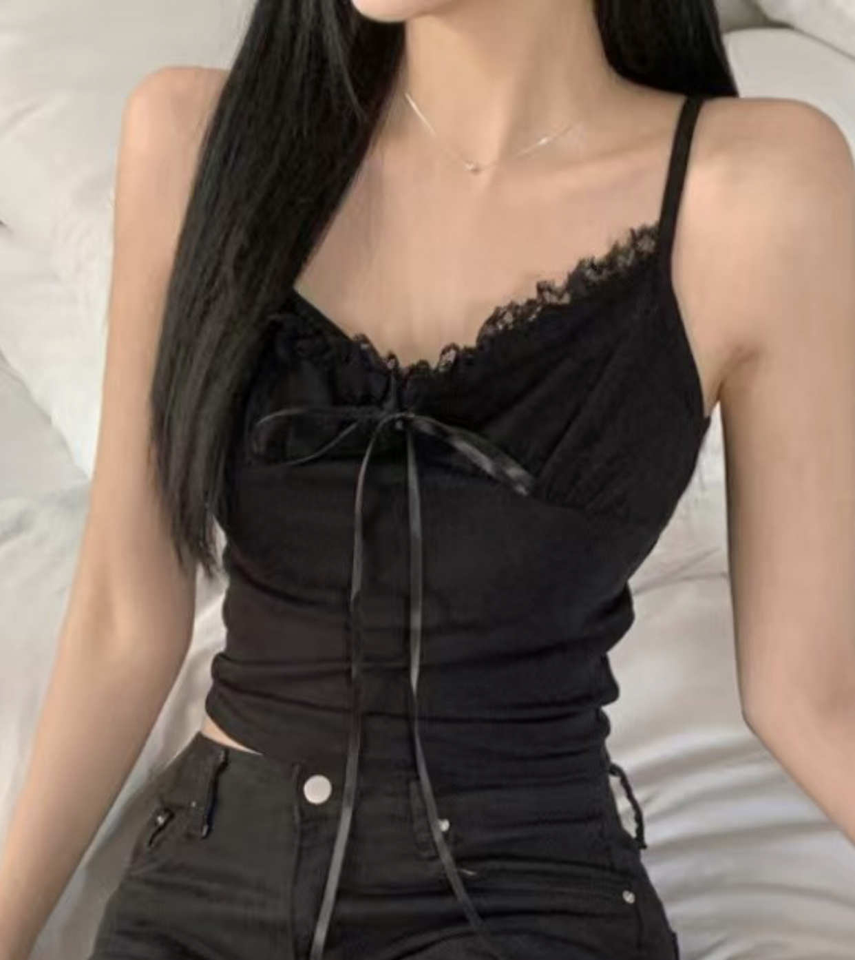 PARTY東大門代購女裝新款25春夏熱賣休閑人氣真品時尚吊帶背心PARTY吊帶/背心圖色4