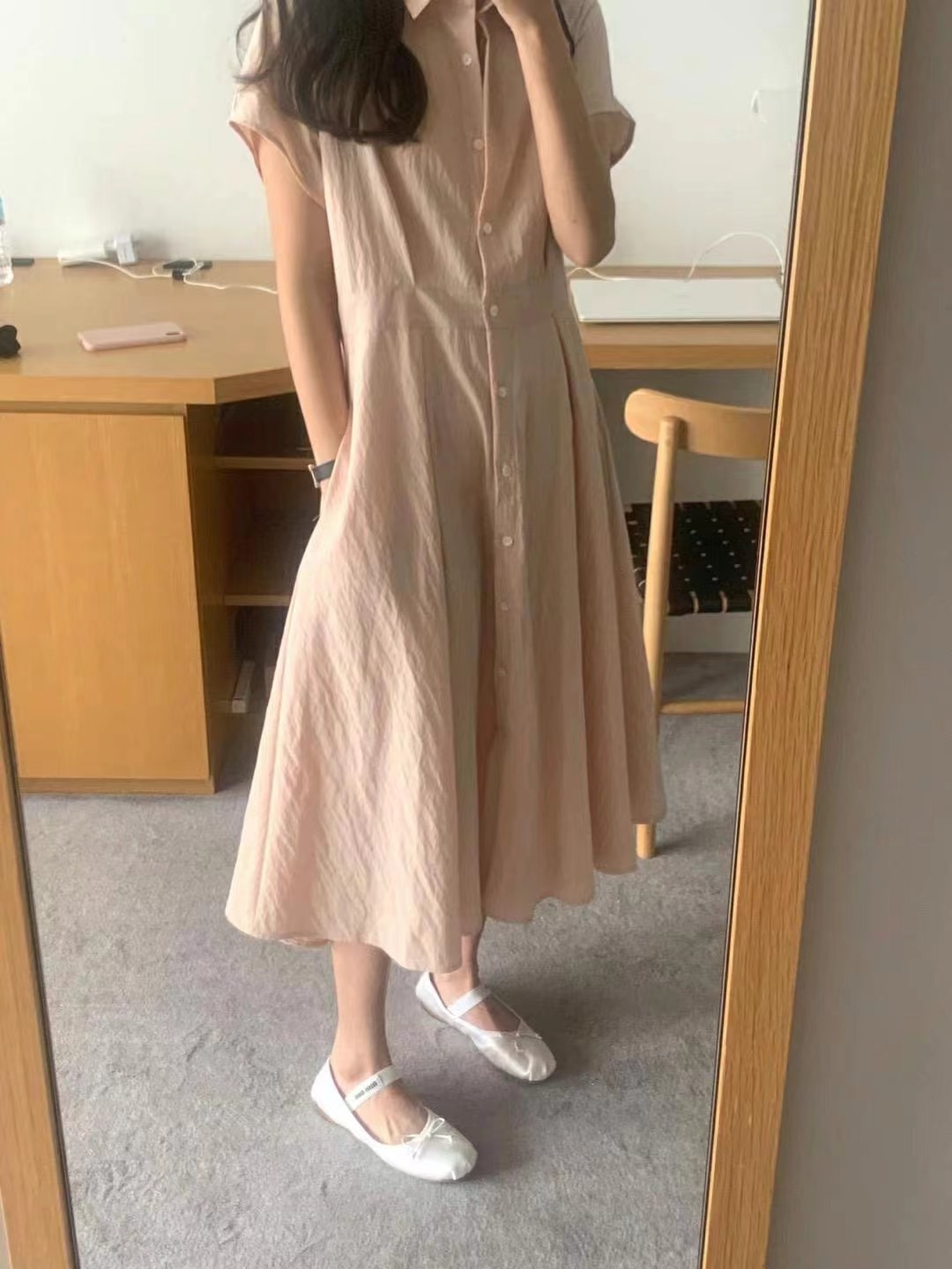 LITER韓國直郵女士新款休閑時尚人氣熱賣職業25春夏推薦連衣裙LITER連衣裙