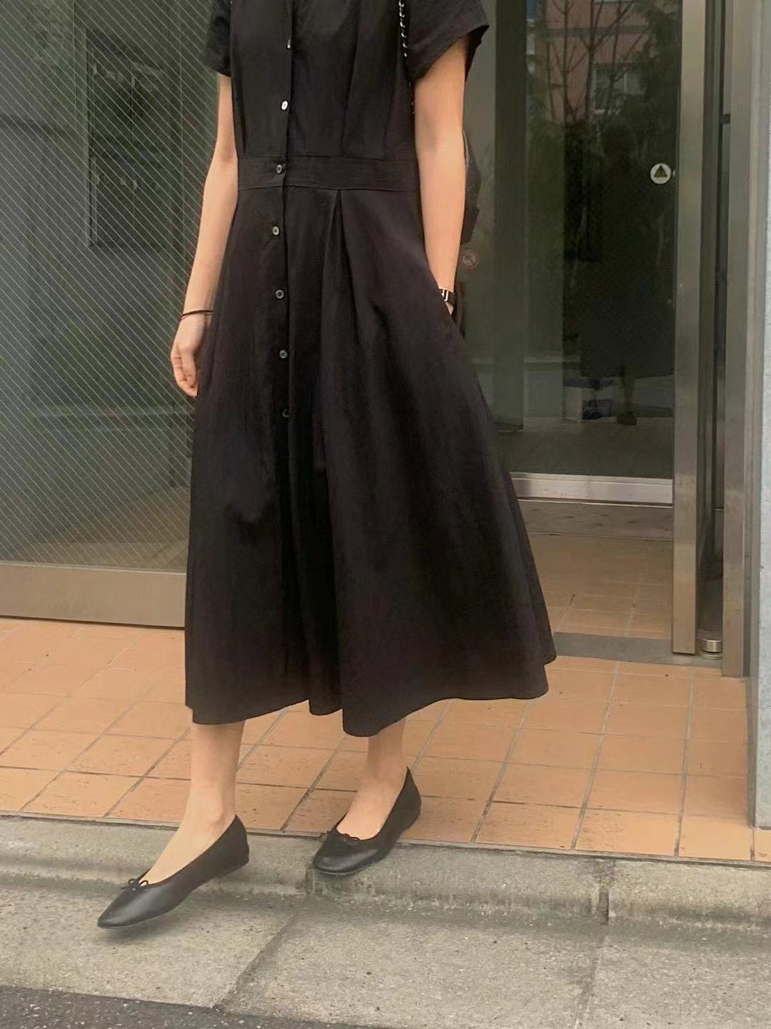 LITER韓國直郵女士新款休閑時尚人氣熱賣職業25春夏推薦連衣裙LITER連衣裙