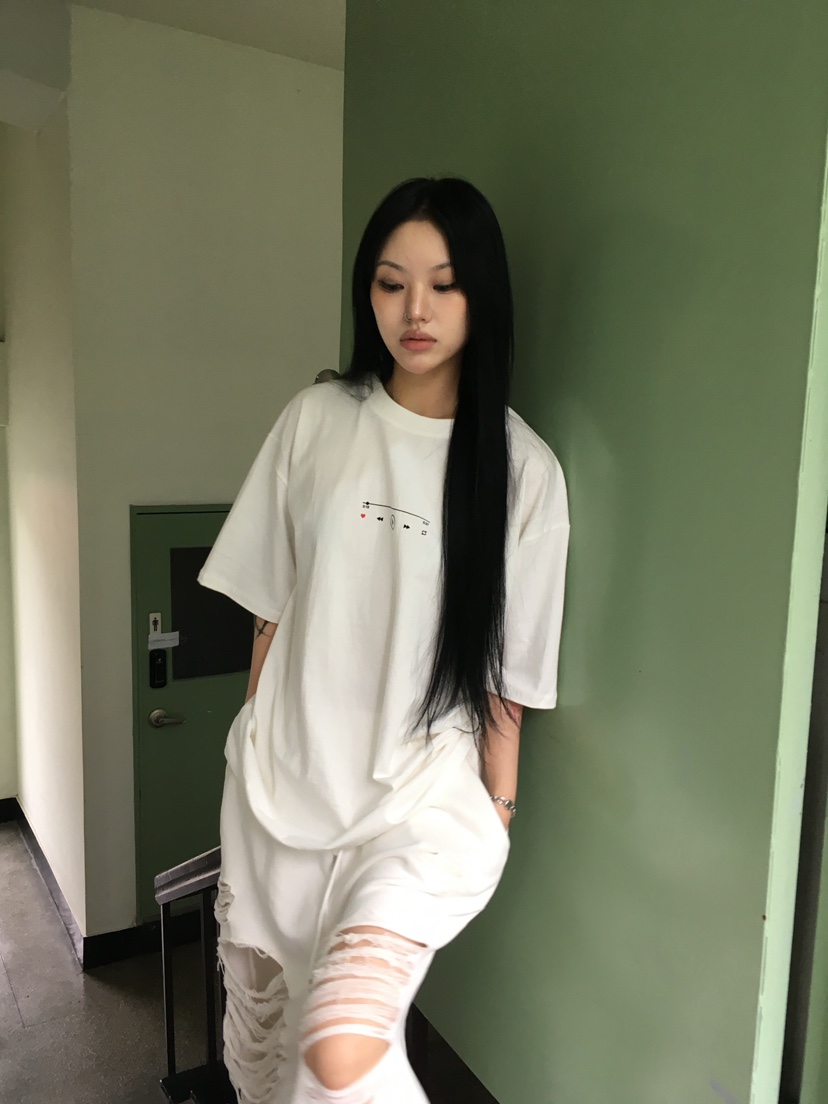 SEEOT東大門代購女士新品25春夏人氣職業時尚推薦T恤男女同款GGDT恤