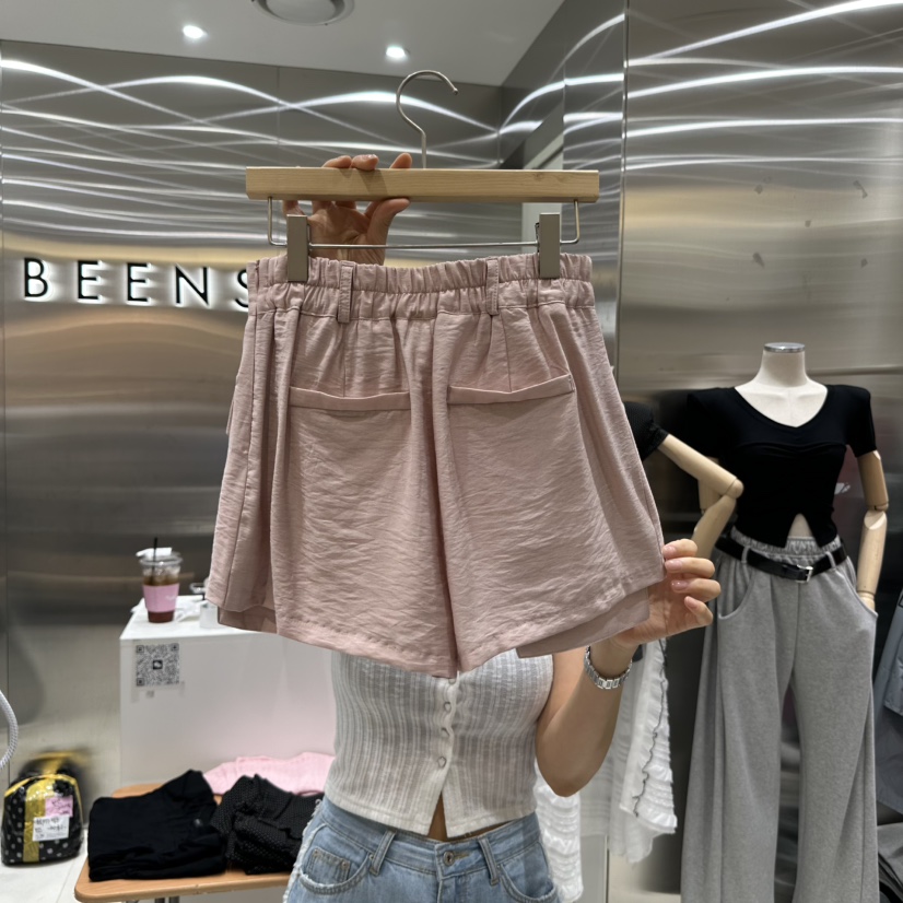 BEENS東大門實拍女裝新款真品時尚熱賣職業休閑推薦25春夏短褲BEENS短褲
