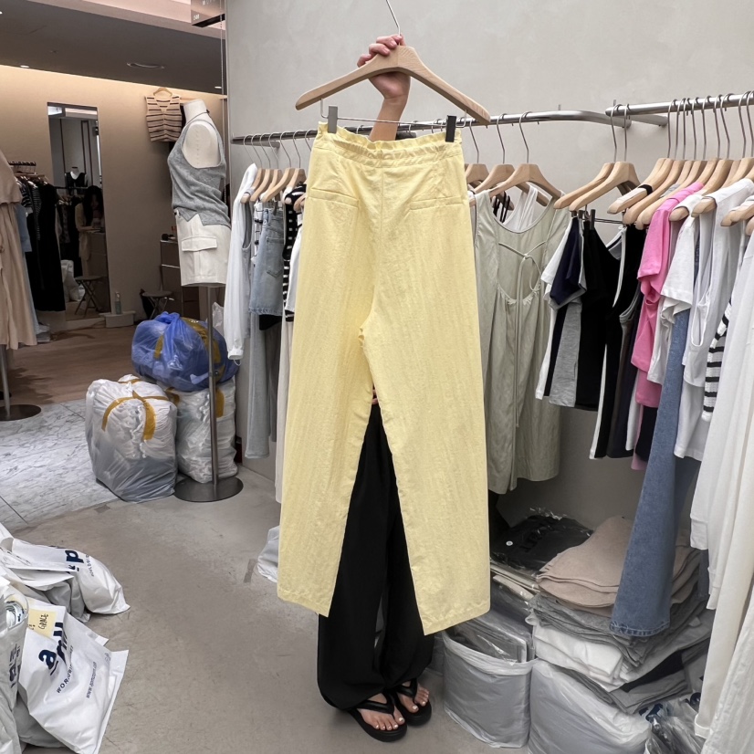 MURR韓國代購女裝新品休閑推薦熱賣人氣25春夏職業時尚休閑褲MURR休閑褲