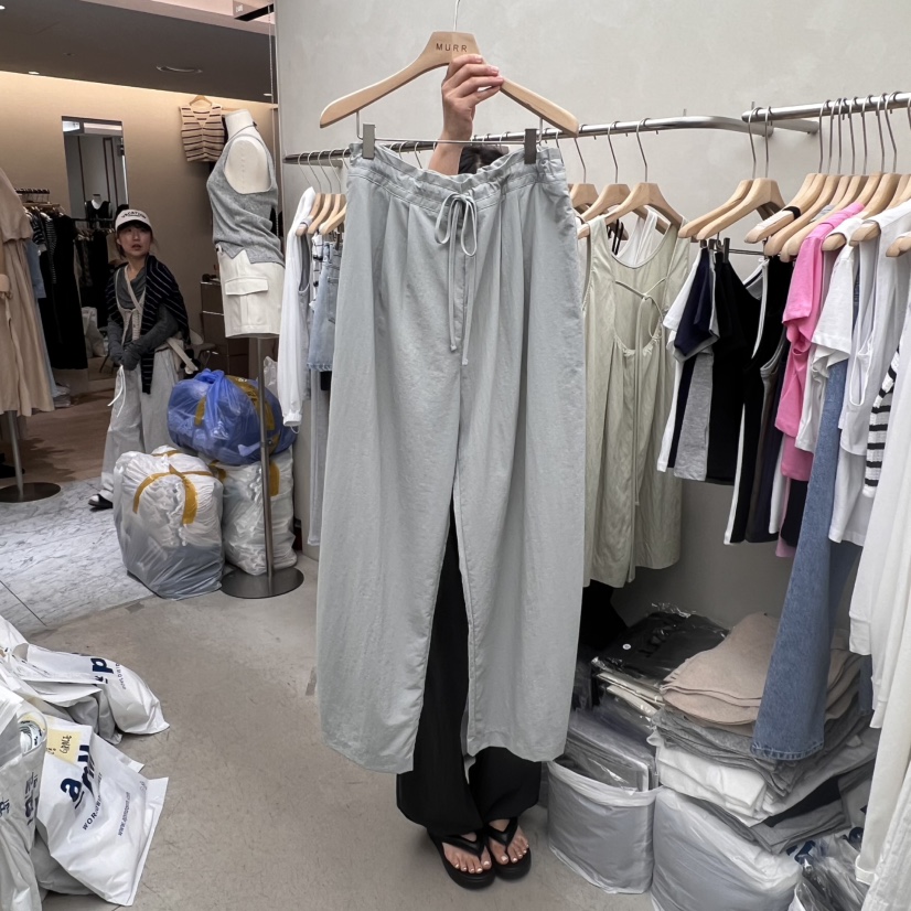 MURR韓國代購女裝新品休閑推薦熱賣人氣25春夏職業時尚休閑褲MURR休閑褲圖色2