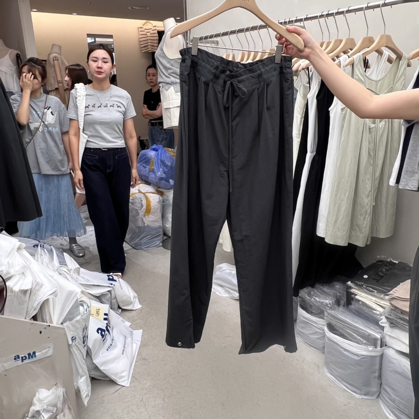 MURR韓國代購女裝新品休閑推薦熱賣人氣25春夏職業時尚休閑褲MURR休閑褲圖色3
