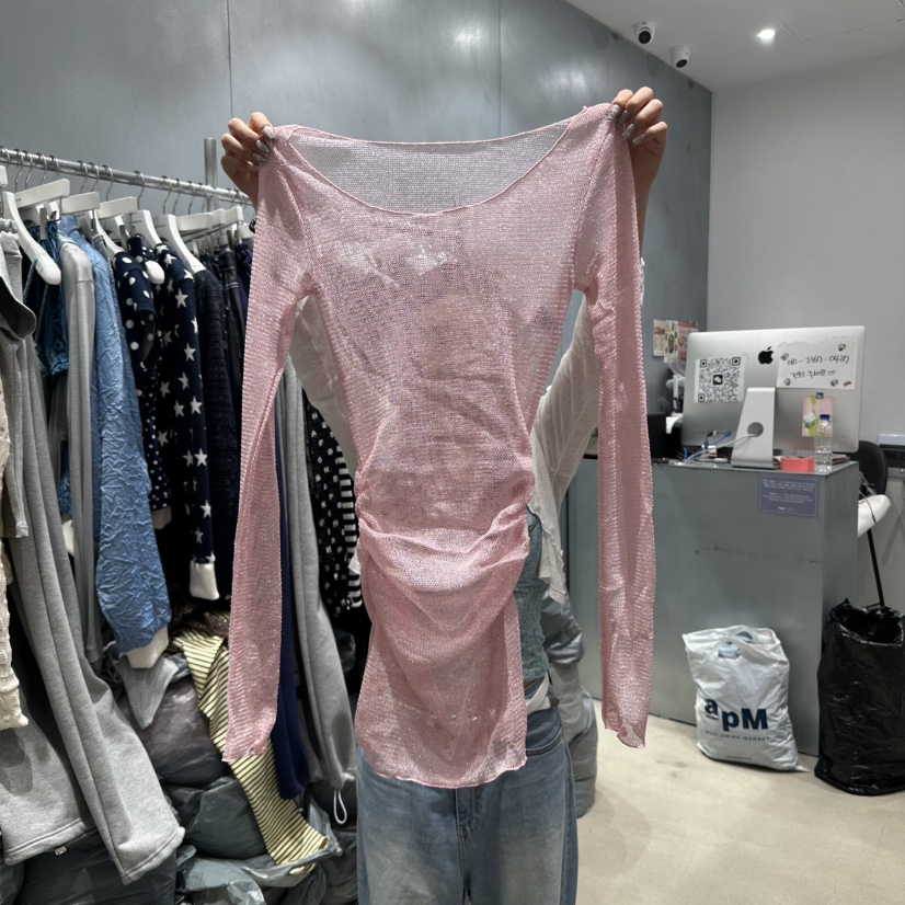 RIBBON東大門實拍女士新品推薦人氣休閑職業時尚25春夏連衣裙RIBBON連衣裙
