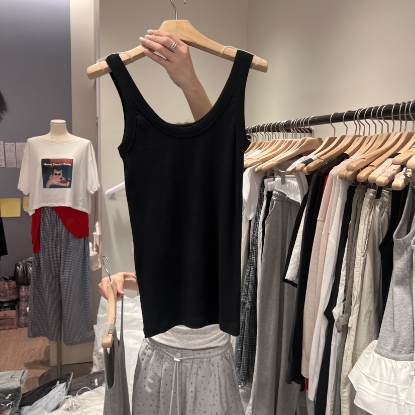 ORMORE東大門代購女士新品推薦25春夏休閑吊帶背心不含內搭ORMORE吊帶/背心