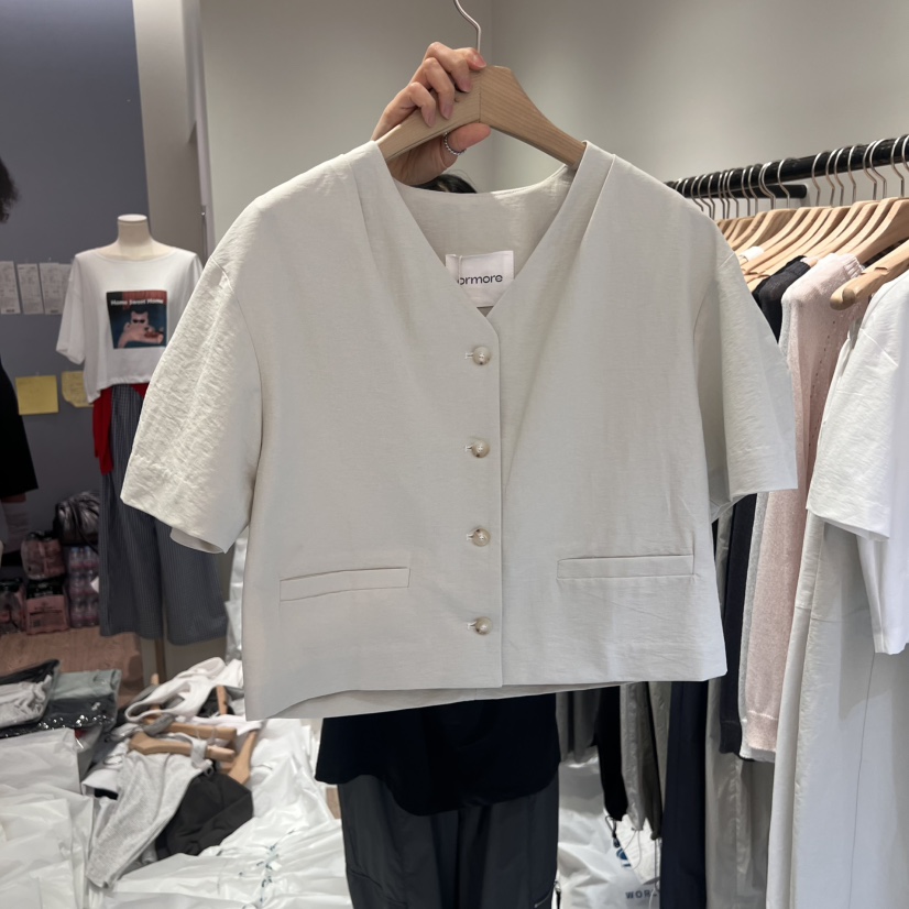 ORMORE東大門代購女裝新品職業推薦人氣休閑真品熱賣25春夏夾克ORMORE夾克