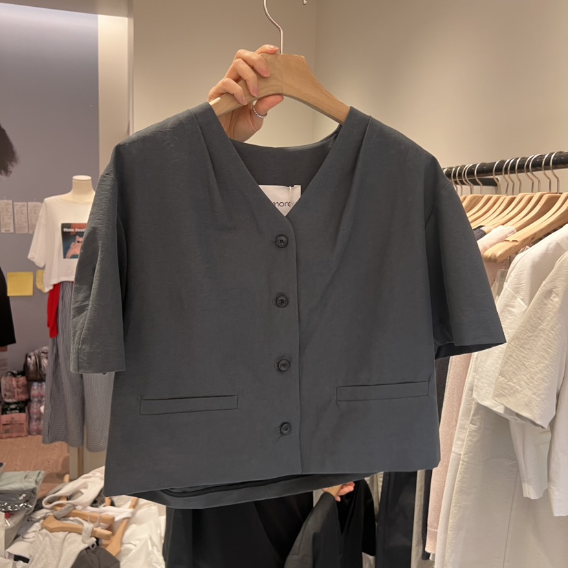 ORMORE東大門代購女裝新品職業推薦人氣休閑真品熱賣25春夏夾克ORMORE夾克圖色3