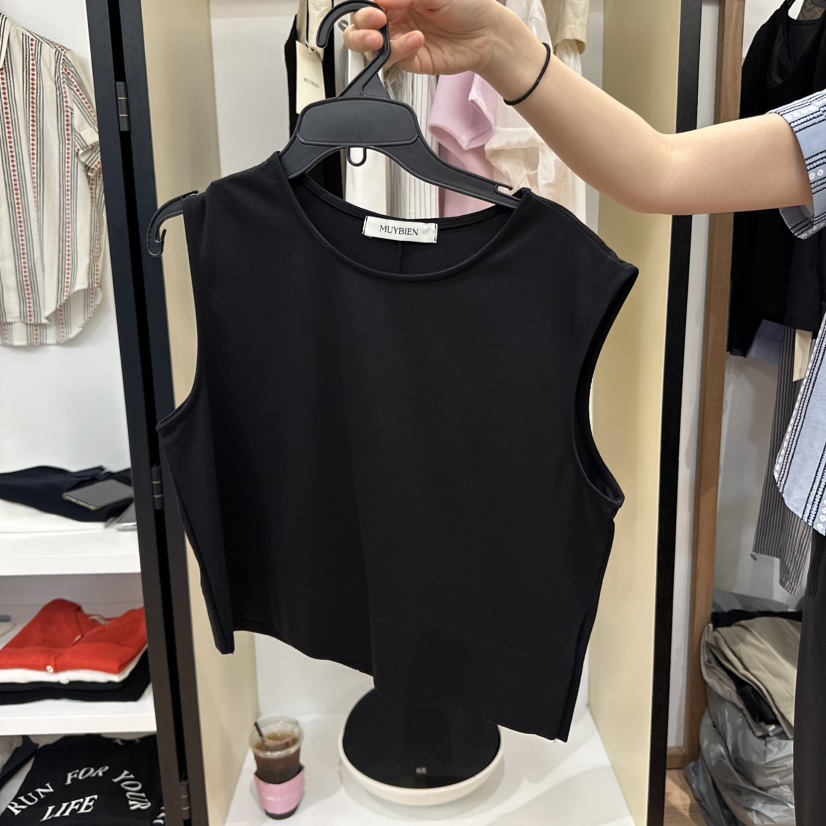 MUYBIEN東大門實拍女裝新款推薦時尚25春夏真品熱賣吊帶背心MUYBIEN吊帶/背心圖色3