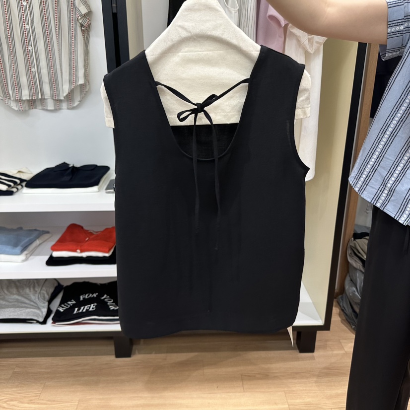 MUYBIEN韓國代購女裝新款人氣休閑25春夏推薦時尚職業吊帶背心MUYBIEN吊帶/背心