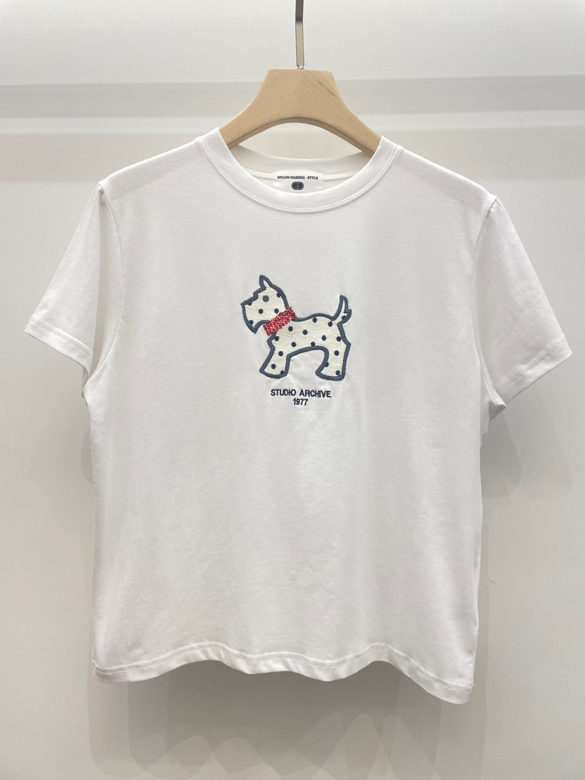 NYLON韓國直郵女士新品推薦熱賣人氣時尚休閑真品25春夏T恤NYLONT恤