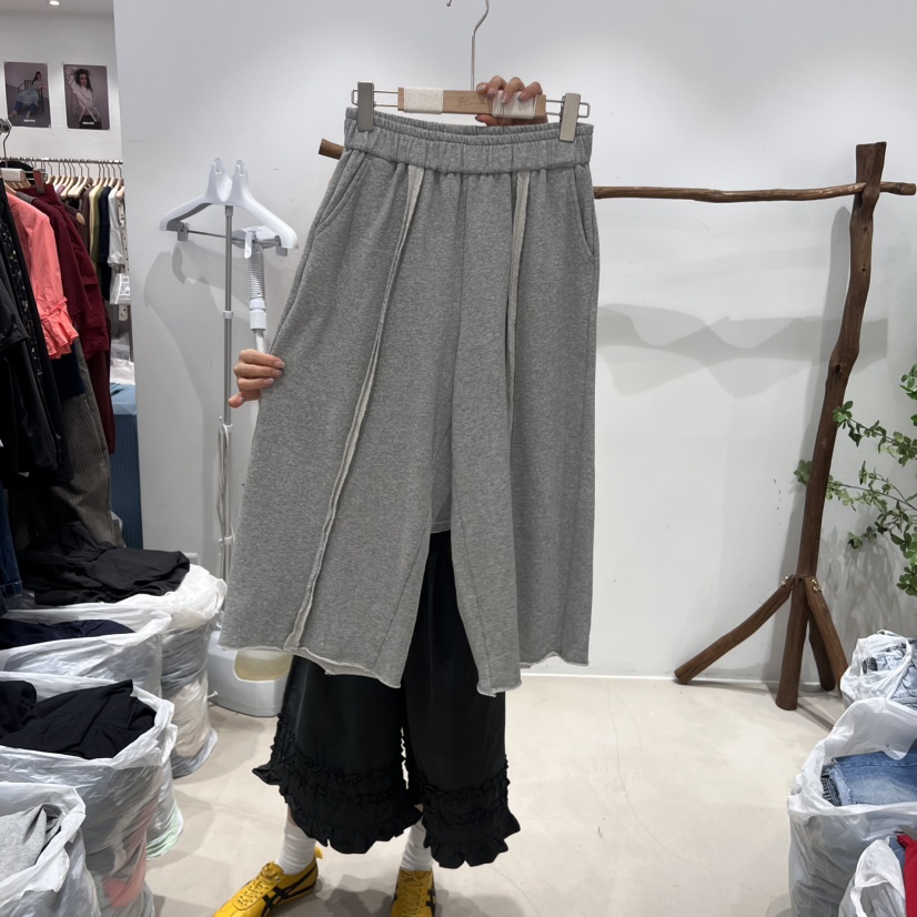 BLOOM韓國代購女士新品25春夏時尚推薦人氣真品休閑職業休閑褲BLOOM休閑褲
