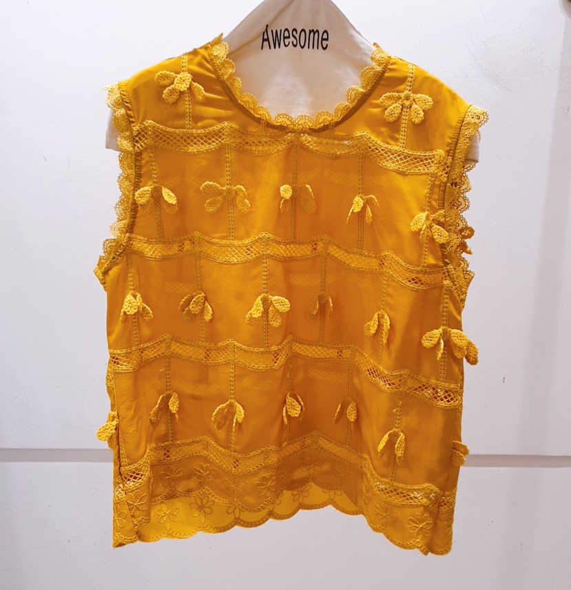 AWESOME-P韓國直郵女士新品休閑人氣25春夏推薦職業吊帶背心AWESOME-P吊帶/背心圖色2