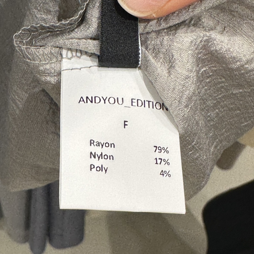 ANDYOUEDITION韓國直郵女士新品休閑熱賣真品襯衫蕾絲衫含腰繩ANDYOUEDITION襯衫/蕾絲衫