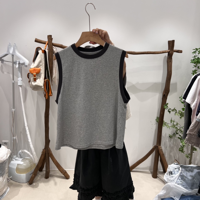 BLOOM韓國直郵女士新款時尚職業推薦人氣休閑真品25春夏吊帶背心BLOOM吊帶/背心
