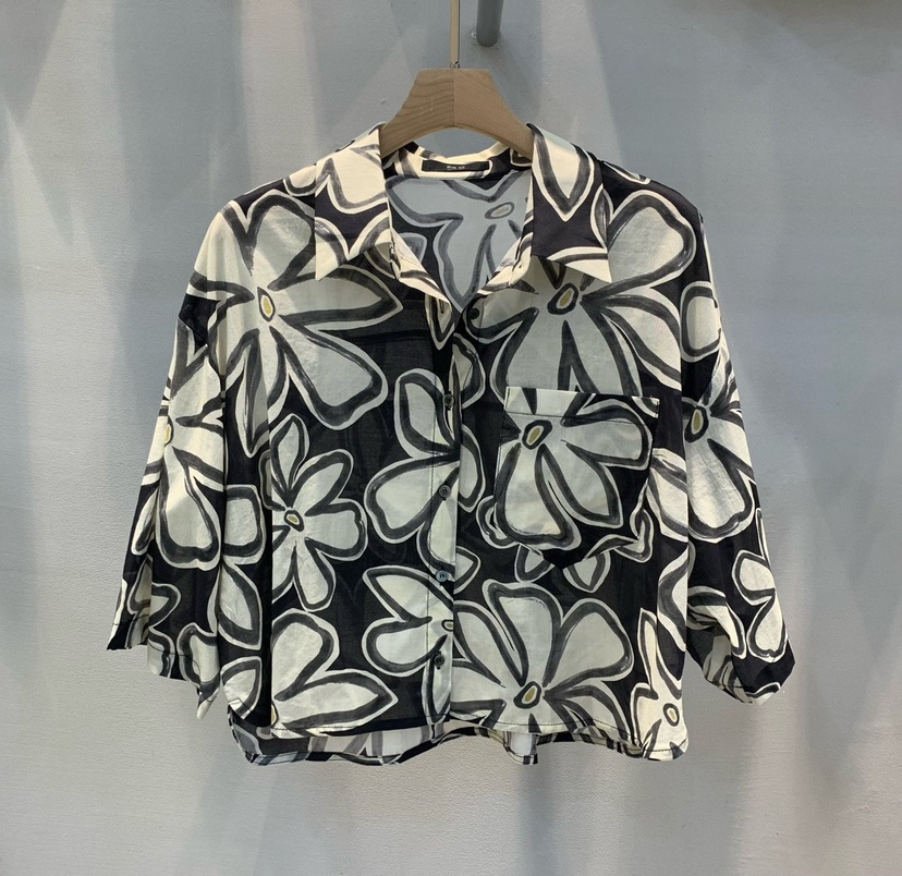 1 2ILLY-S東大門代購女士新品休閑25春夏推薦真品襯衫蕾絲衫1 2ILLY/THE SIL襯衫/蕾絲衫