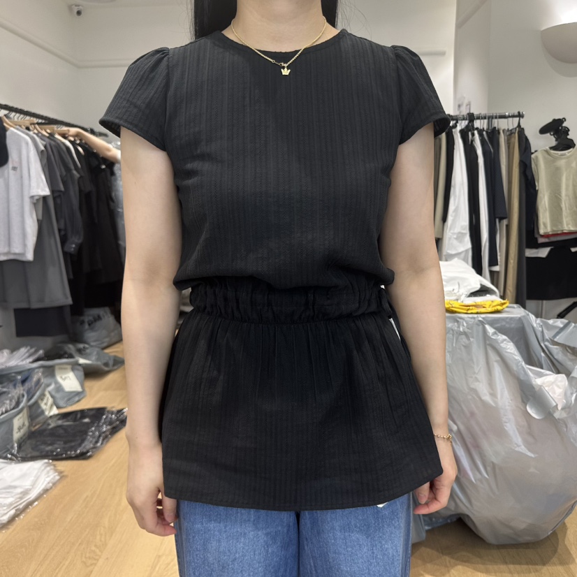 aube nunt韓國代購女裝新品人氣25春夏職業時尚襯衫蕾絲衫aube nunt襯衫/蕾絲衫圖色2