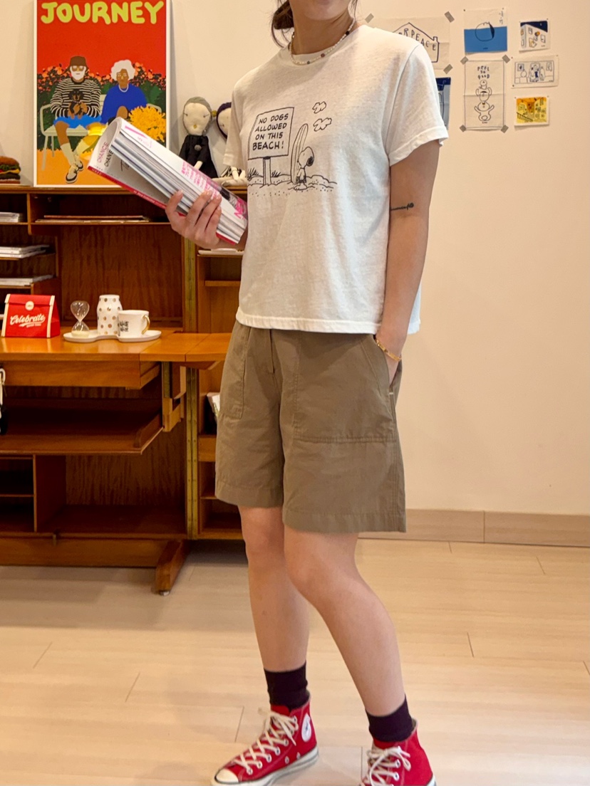 AT NOTE韓國直郵女士新款推薦時尚休閑真品熱賣25春夏T恤史努比AT NOTET恤
