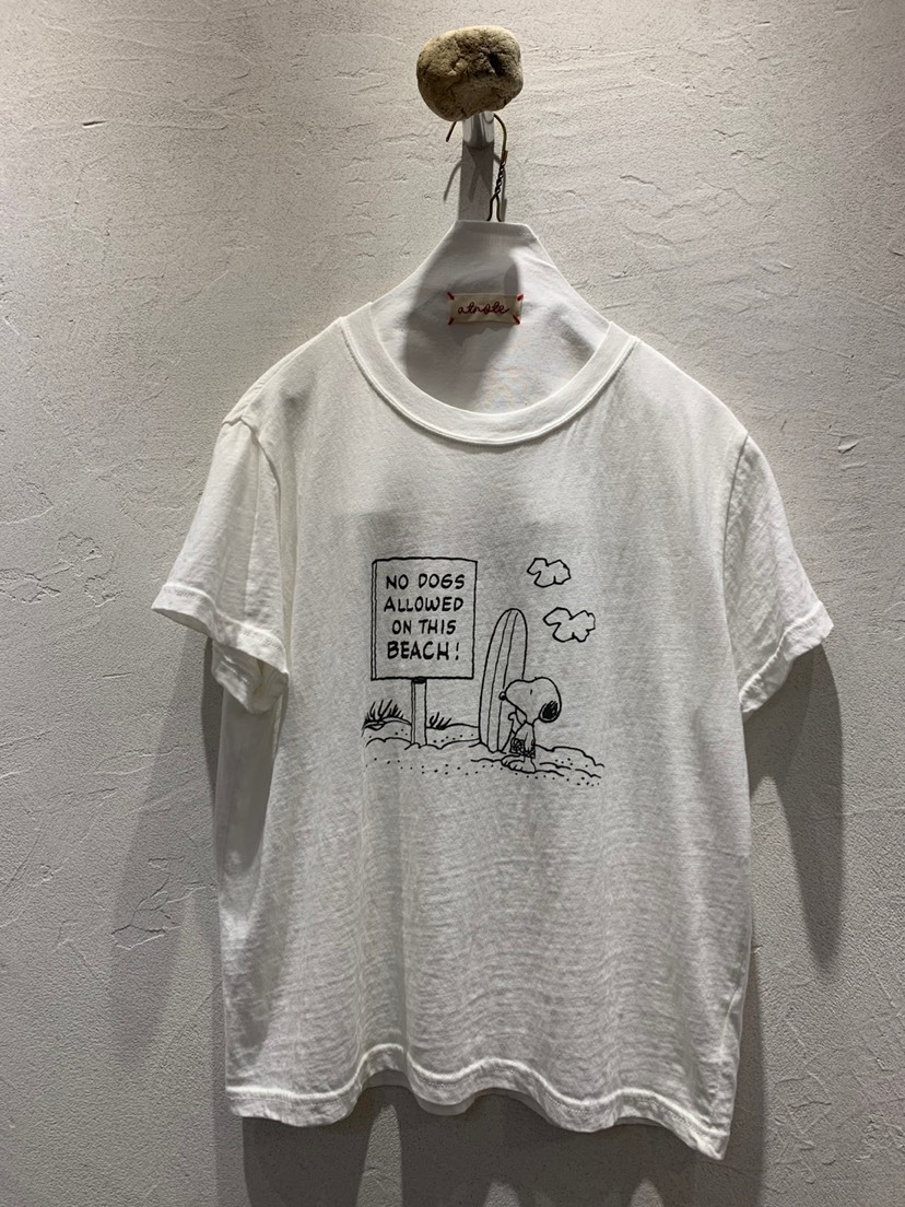 AT NOTE韓國直郵女士新款推薦時尚休閑真品熱賣25春夏T恤史努比AT NOTET恤