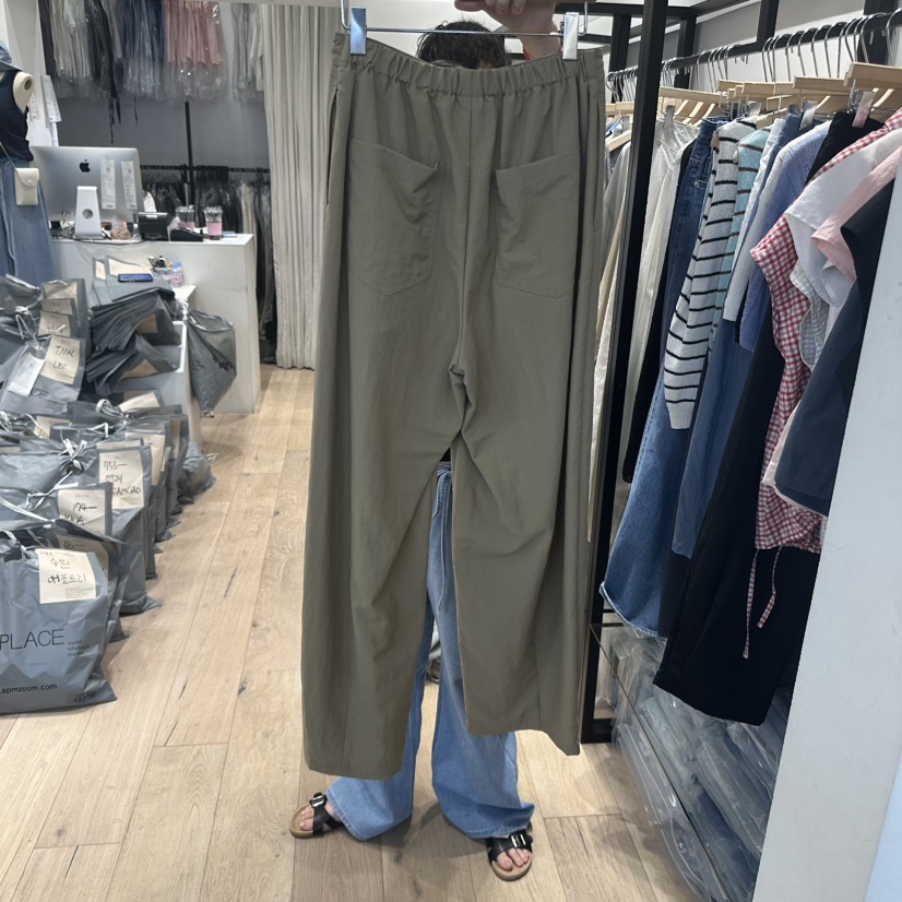 BRUNI/RICOTTA東大門代購女士新品人氣真品25春夏職業休閑褲BRUNI/RICOTTA休閑褲