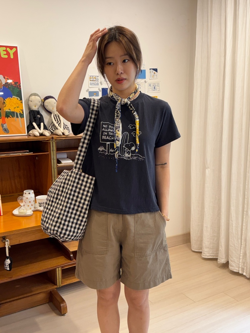 AT NOTE東大門直郵女士新款時尚熱賣職業推薦真品短褲口袋AT NOTE短褲