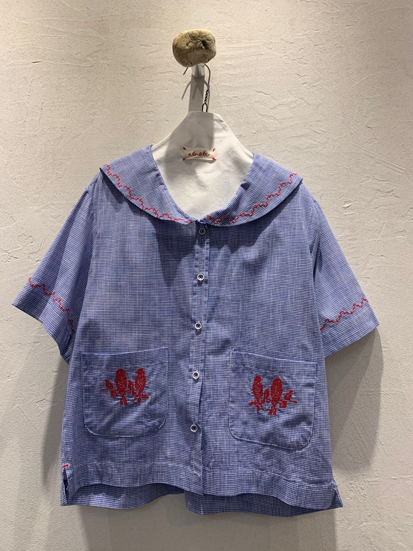 AT NOTE東大門代購女士新品推薦25春夏休閑襯衫蕾絲衫刺繡AT NOTE襯衫/蕾絲衫圖色3