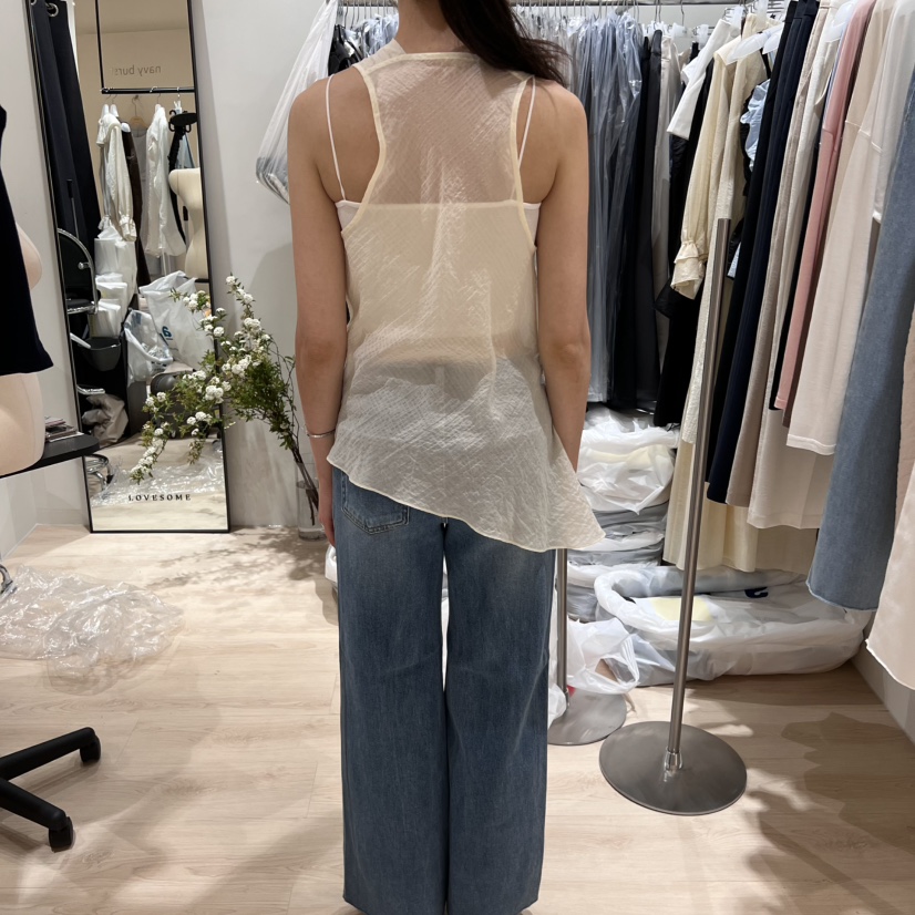 LOVE SOME東大門直郵女裝新品休閑職業25春夏推薦吊帶背心LOVE SOME吊帶/背心