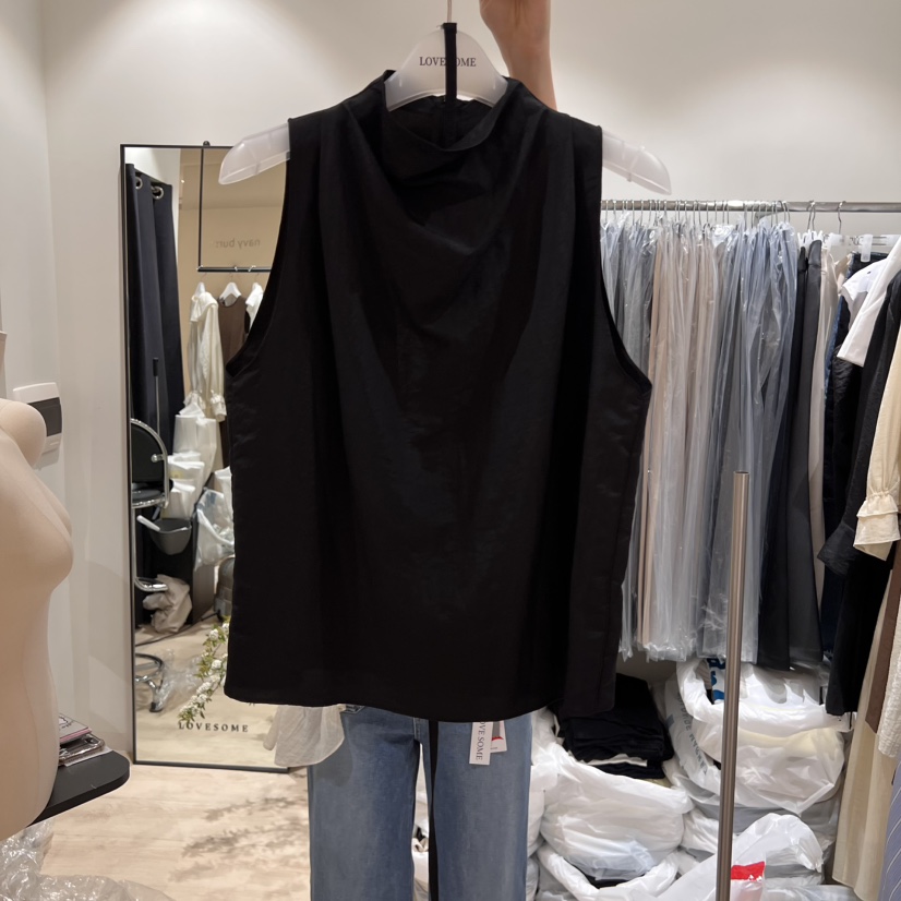 LOVE SOME東大門實拍女士新品熱賣人氣吊帶背心含腰繩腰帶LOVE SOME吊帶/背心圖色3