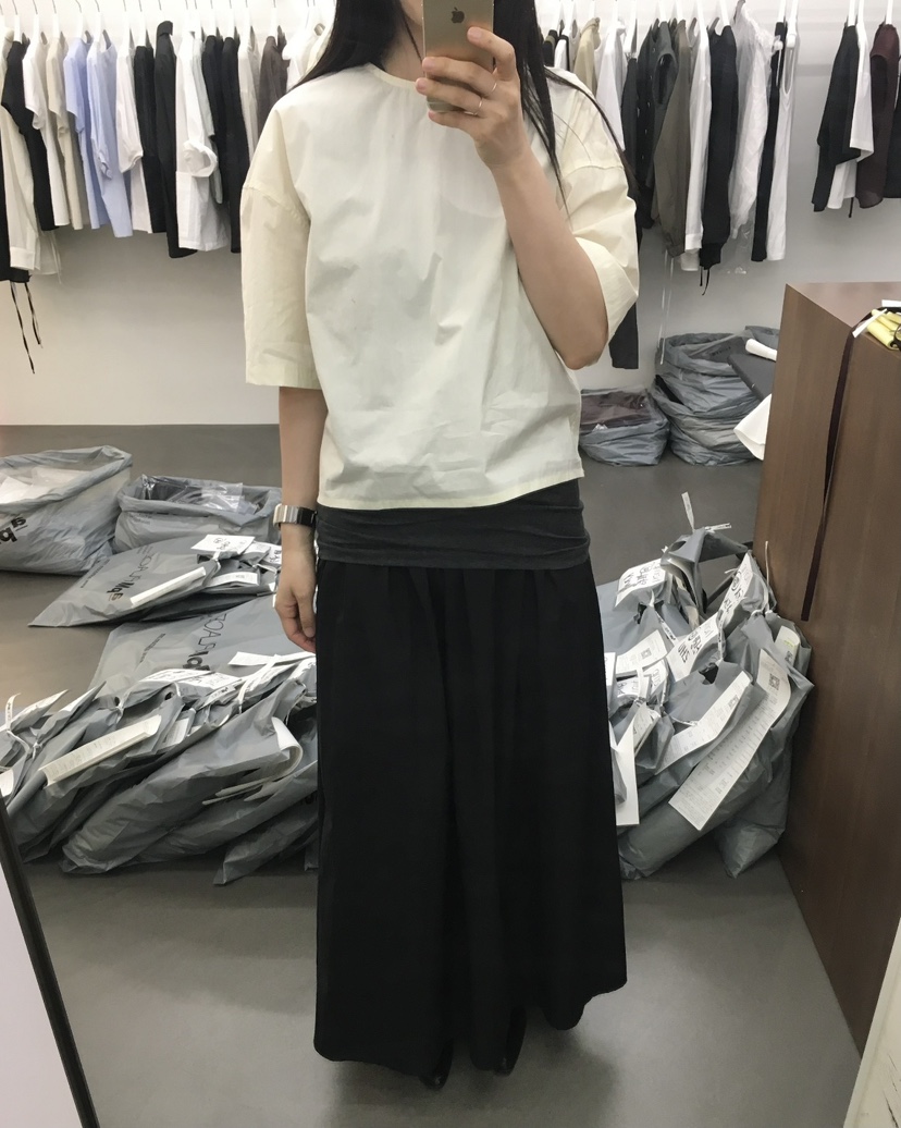HEMP-P韓國直郵女士新品25春夏休閑職業真品熱賣襯衫蕾絲衫hemp襯衫/蕾絲衫