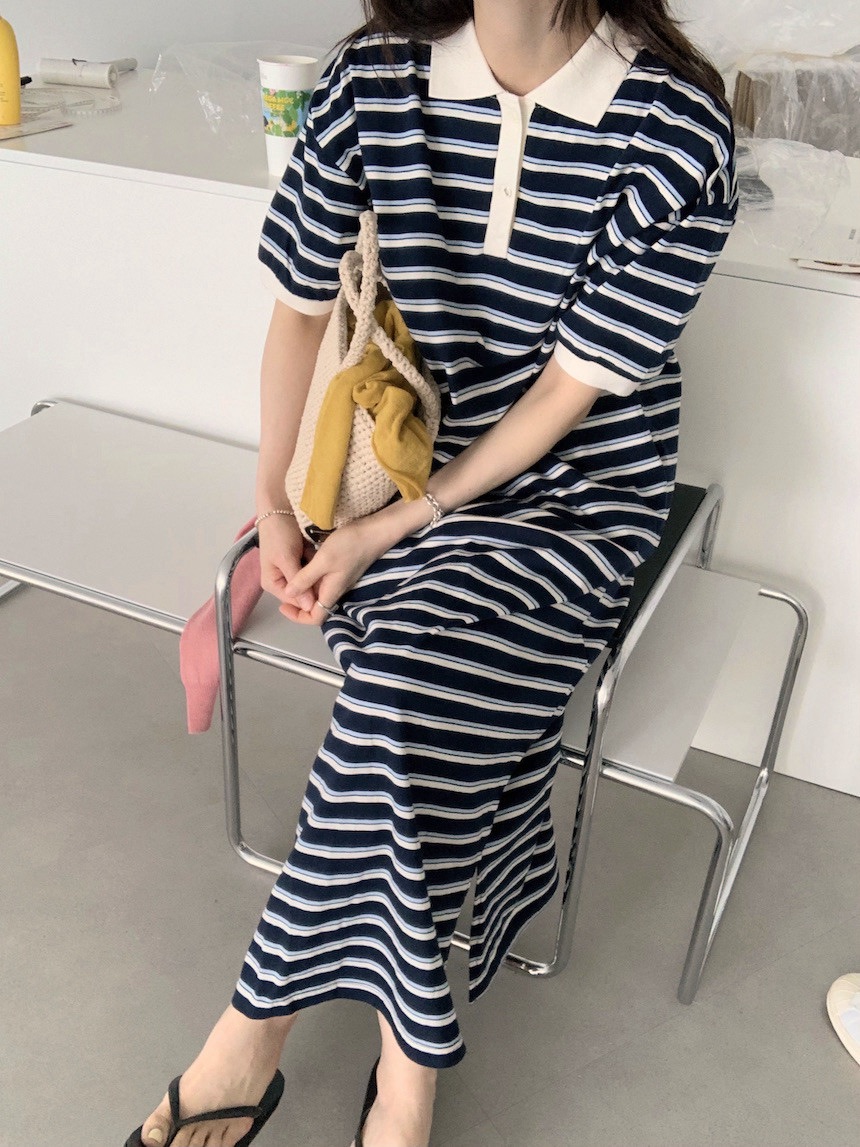 PLANTS ON GRAY東大門實拍女裝新品休閑真品職業時尚連衣裙PLANTS ON GRAY連衣裙