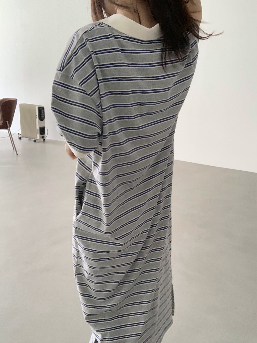 PLANTS ON GRAY東大門實拍女裝新品休閑真品職業時尚連衣裙PLANTS ON GRAY連衣裙