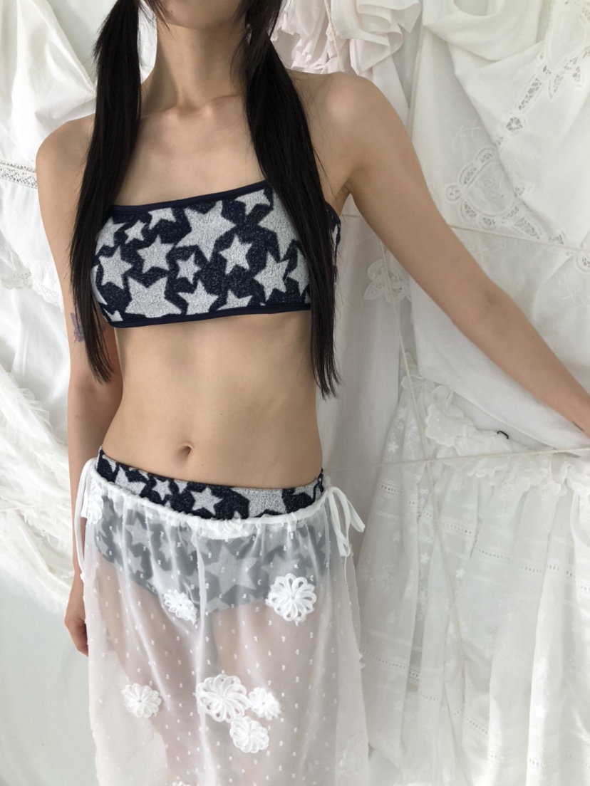 FLASH東大門實拍女士新品職業時尚25春夏人氣推薦休閑真品泳裝FLASH泳裝