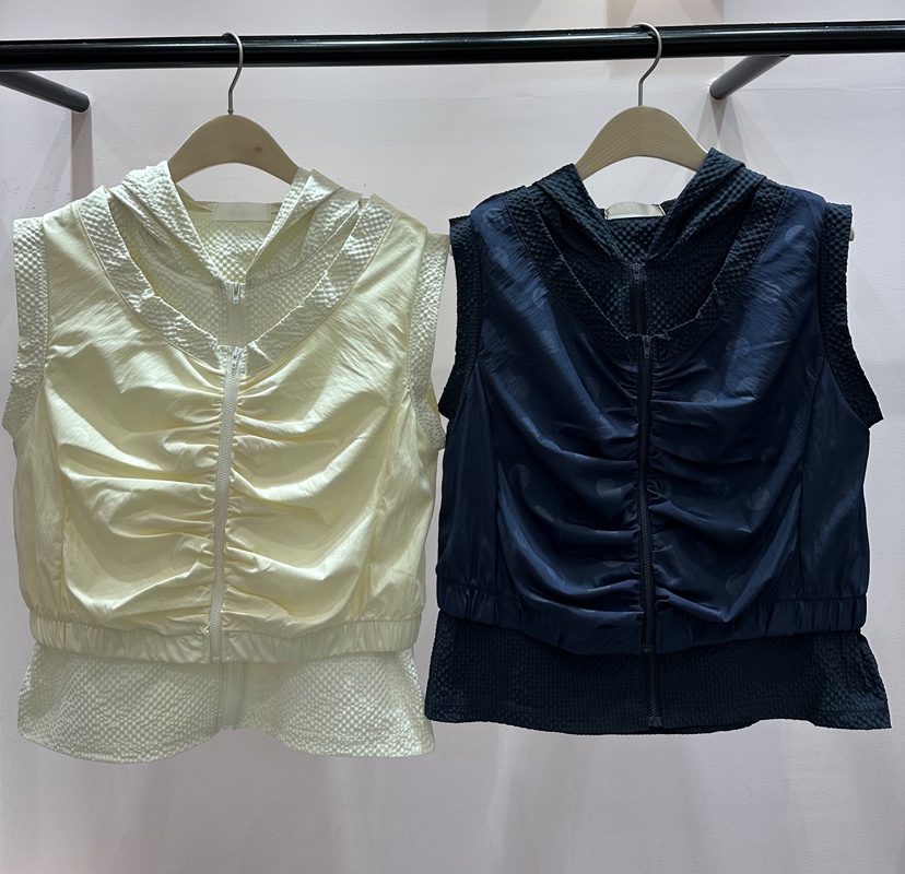 I I韓國直郵女士新品時尚推薦真品職業熱賣休閑人氣馬甲連帽ITSSONG馬甲