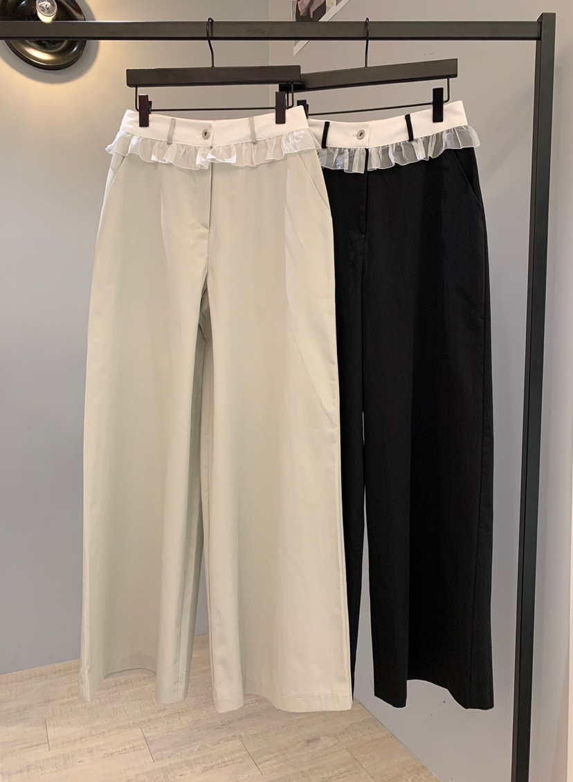 SOFTNESS東大門直郵女士新款推薦真品休閑熱賣職業25春夏休閑褲Softness/Cosmic休閑褲