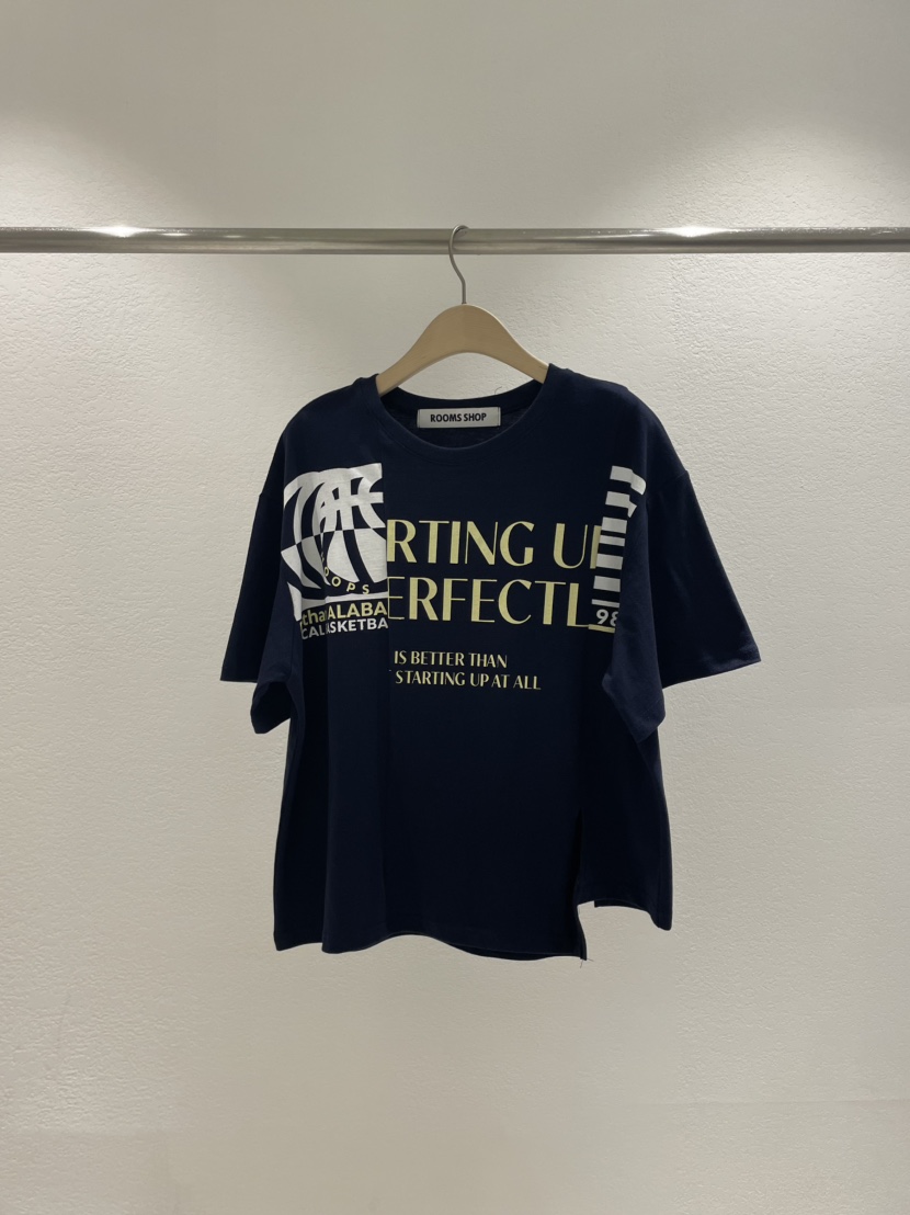 ROOMS SHOP韓國直郵女士新品推薦人氣時尚真品25春夏休閑T恤ROOMS_SHOPT恤圖色2