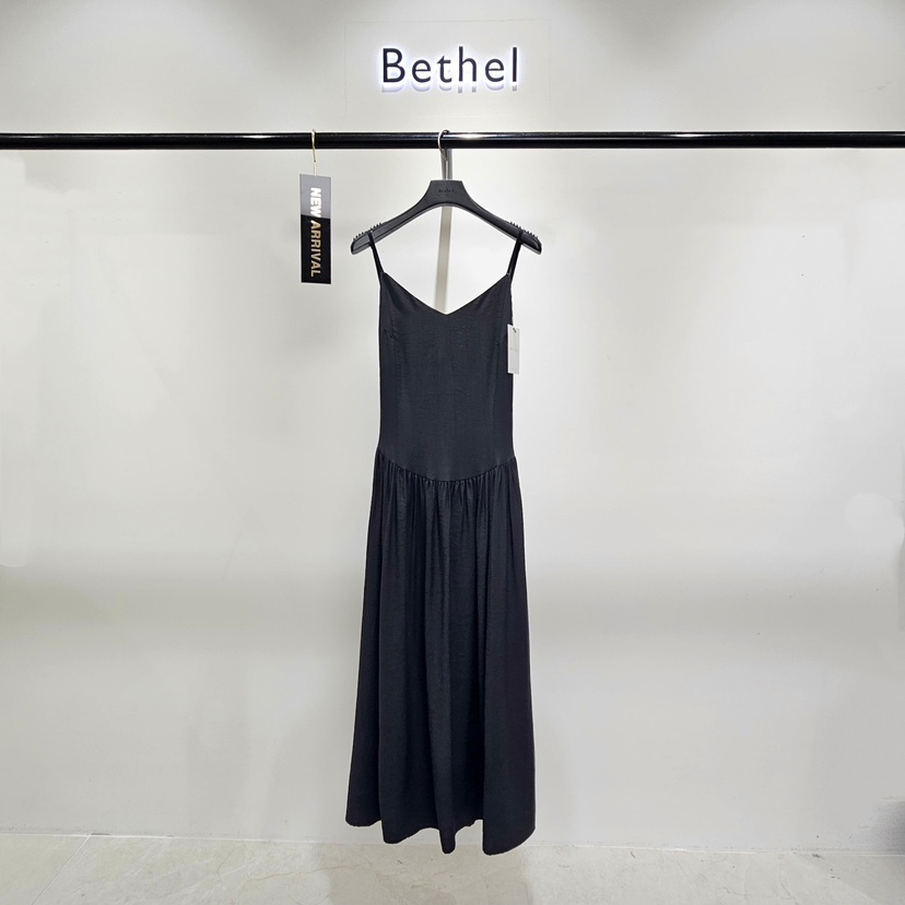 BETHEL東大門直郵女裝新品人氣職業真品休閑時尚連衣裙亞麻BETHEL連衣裙圖色1