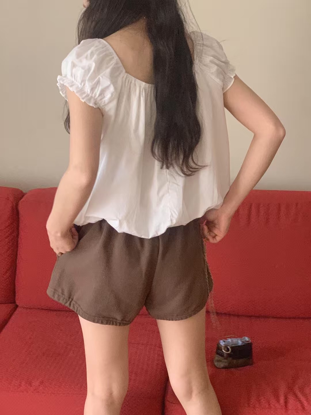 FLAMINGO韓國代購女士新款熱賣人氣休閑真品推薦襯衫蕾絲衫FLAMINGO襯衫/蕾絲衫