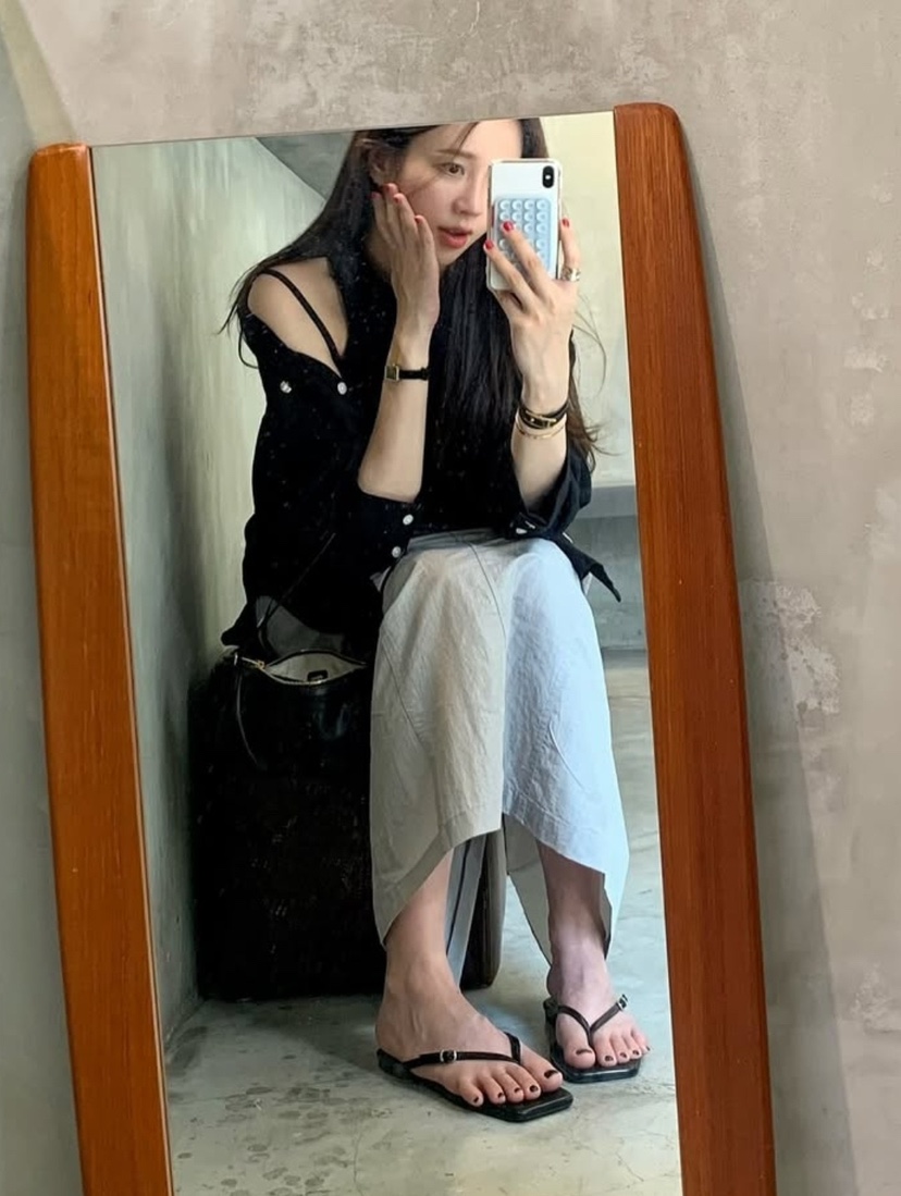 husbee韓國代購㊣女裝新品休閑襯衫蕾絲衫不含內搭亞麻寬松husbee襯衫/蕾絲衫