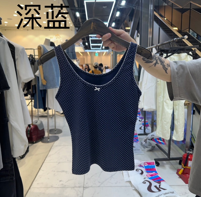A2/D2東大門㊣代購女裝新款休閑熱賣真品25春夏人氣吊帶背心A2/D2吊帶/背心圖色2