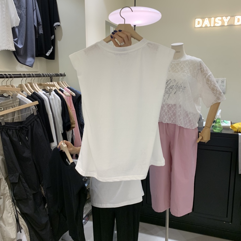 DAISY DRESS東大門㊣實拍女裝新品職業時尚25春夏推薦人氣T恤DAISY DRESST恤
