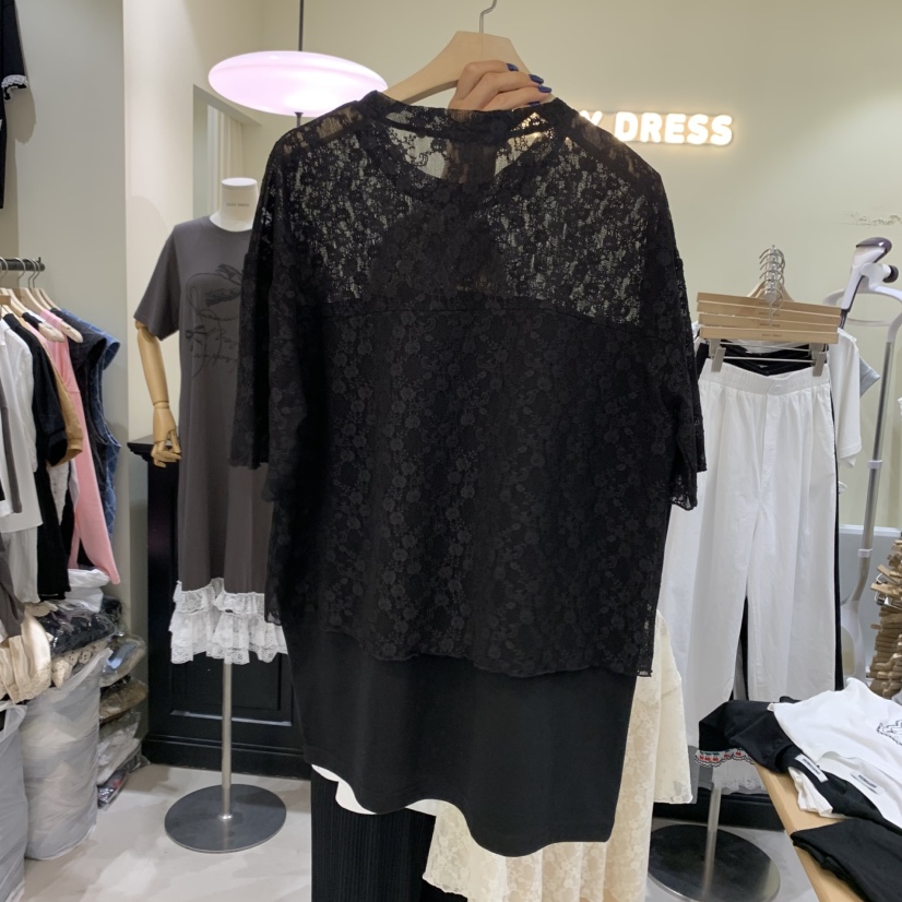 DAISY DRESS韓國直郵㊣女裝新品休閑熱賣25春夏推薦時尚T恤DAISY DRESST恤圖色2