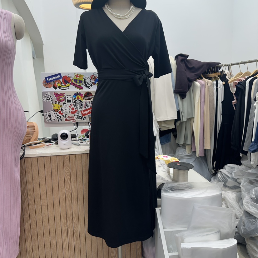 DELIGHT-Q東大門㊣實拍女裝新款職業休閑25春夏推薦連衣裙DELIGHT-Q連衣裙圖色2
