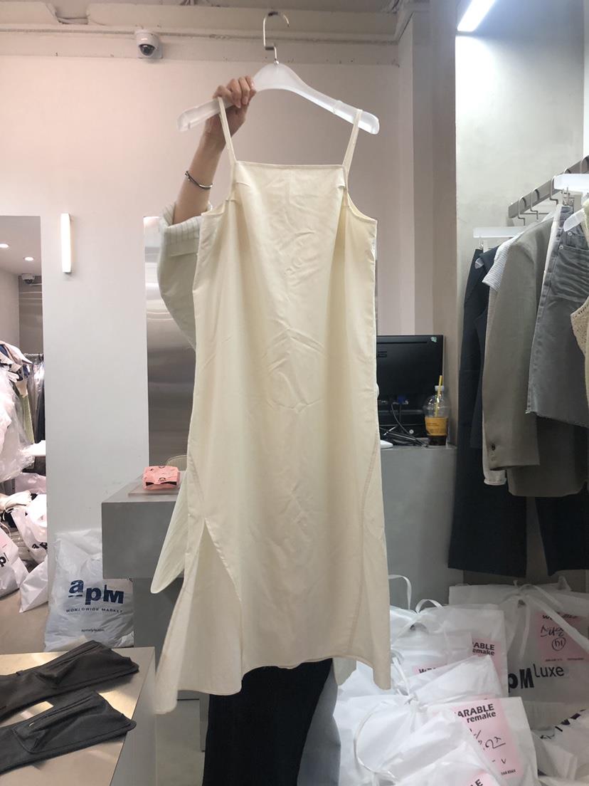 WEARABLE韓國直郵女裝新品休閑職業真品24春夏時尚連衣裙WEARABLE連衣裙