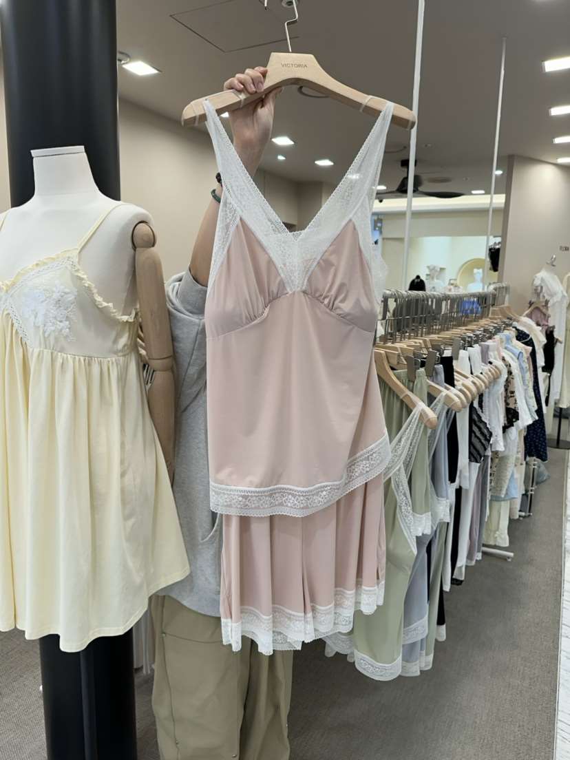 VICTORIA韓國直郵東大門代購女裝新品24春夏真品推薦睡衣VICTORIA睡衣